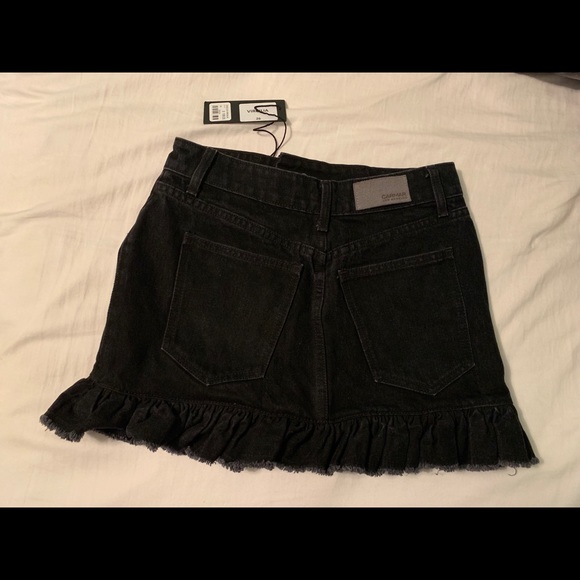 NWT Carmar Virgilia Denim Ruffle Skirt - Picture 4 of 7